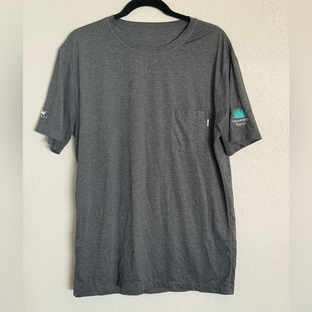 Vuori Tradewinds Performance T Shirt with sleeve branding